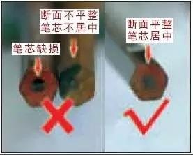 怎么鉴别晨光2B自动铅笔真假，我买的是考试套装，上面有孔庙祈福的那款