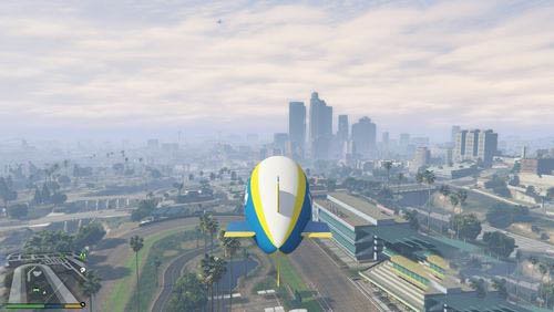 模拟遥控飞船怎么开飞艇呢?