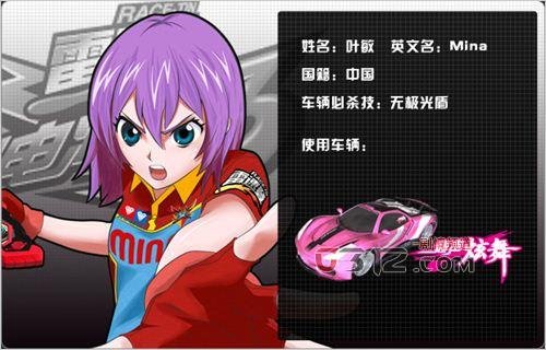 雷速登闪电冲线1的主要人物