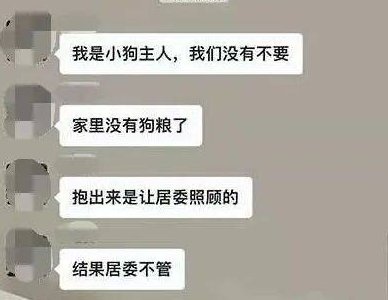 上海一小区宠物狗被扑杀了，工作人员为何会扑杀小狗？