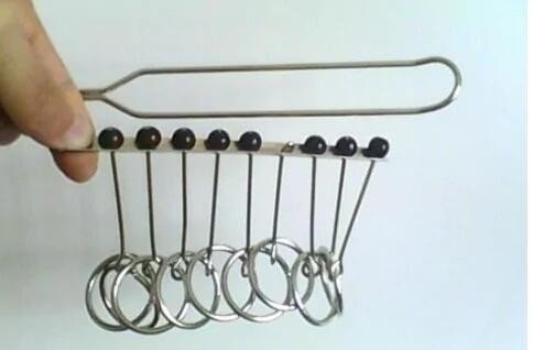 九连环怎么做？