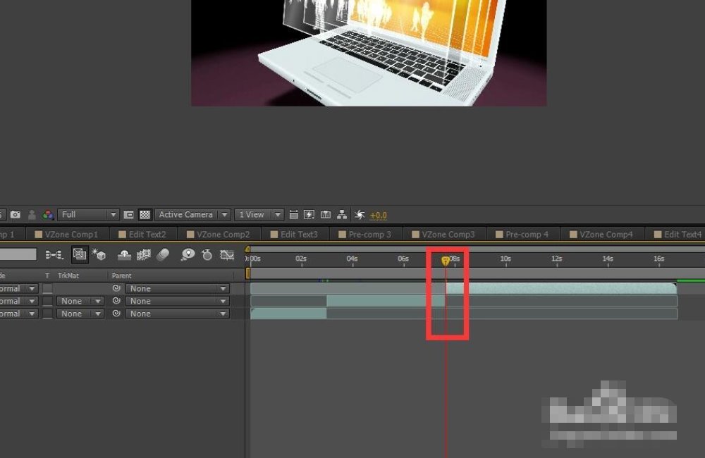 怎么用AE截取一段视频中的一部分视频