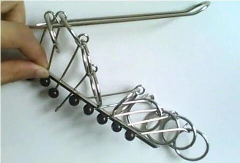 九连环怎么做？