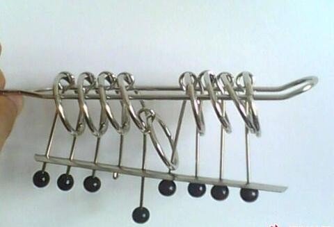 九连环怎么做？