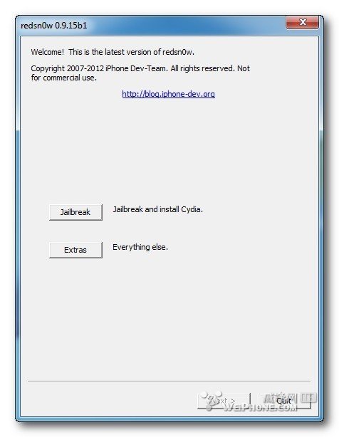 我的手机是苹果3,我用红雪软件越狱结果无法开机了怎么回事?