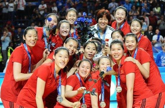 2014年意大利世界女排锦标赛的中国女排情况