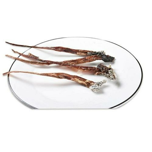 女孩把蛇干当玩具，妈妈询问原因满脸淡定！孩子哪句话让人哭笑不得？