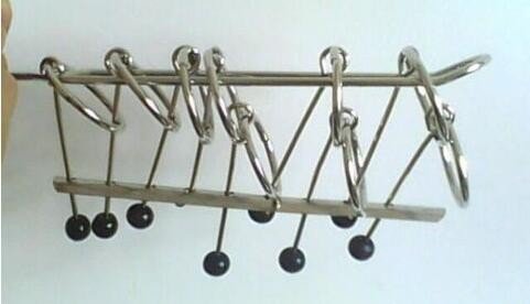 九连环怎么做？