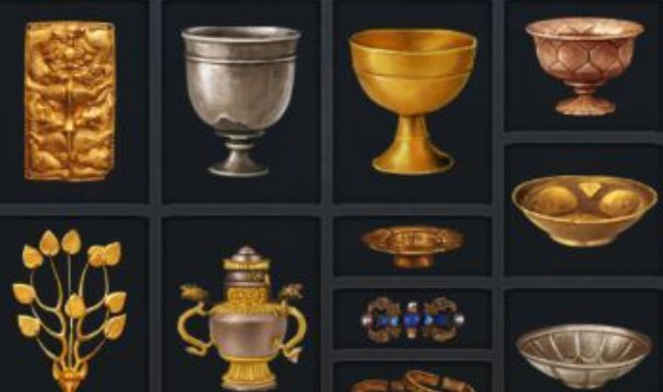 贪玩蓝月藏品摆放连锁属性最多