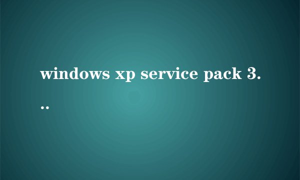 windows xp service pack 3 (kb936929)