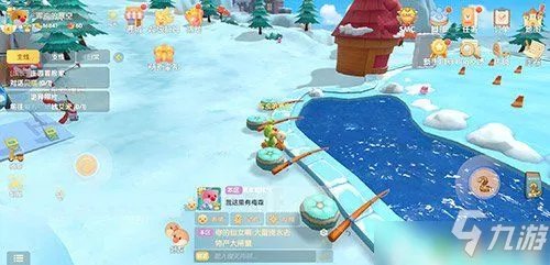 《摩尔庄园》雪山钓鱼场在哪里 雪山钓鱼场在什么位置