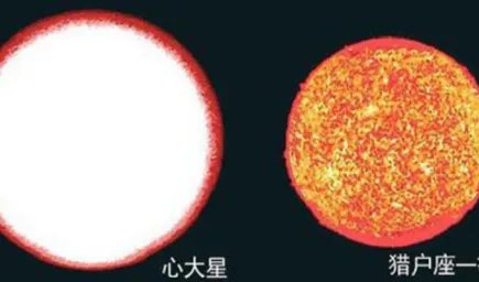 心大星究竟有多大？它的直径大约是太阳的800倍