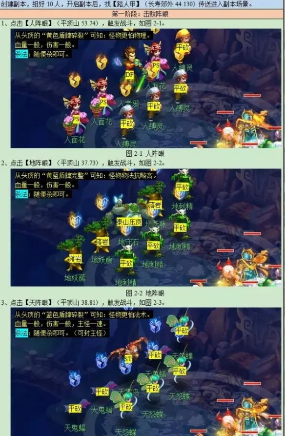 《梦幻西游》平顶山副本攻略