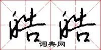 皓皓