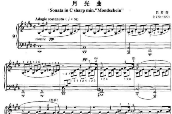 最经典世界十大钢琴曲排名,贝多芬作品上榜两首,第五名其实是两首
