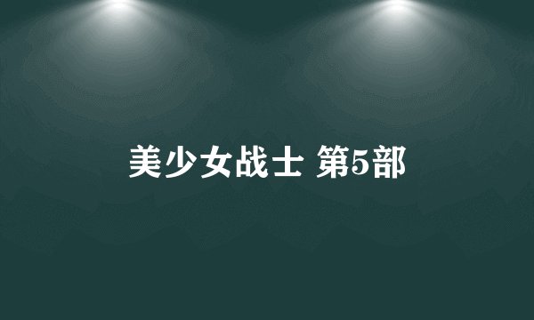 美少女战士 第5部