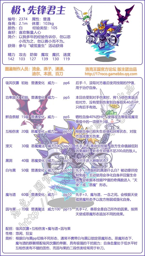 洛克王国先锋君主破茧重生需要多少精粹