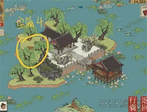 江南百景图杭州探险钱塘门宝箱位置攻略