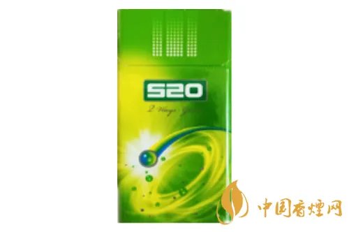 台湾520烟多少钱一包 台湾哈密瓜爆珠价格16元/盒