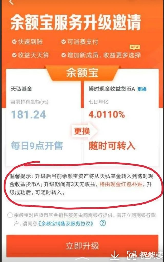余额宝升级后还可换回天弘基金或中欧基金吗？