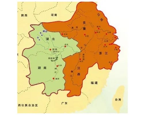 春秋战国的楚国在现在的哪里?楚国持续了多久?