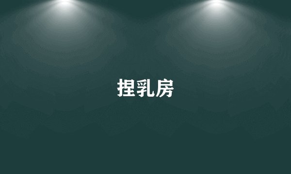 捏乳房