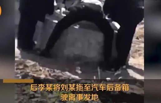 撞倒老人扔进窨井是怎么回事:视频画面详情曝光