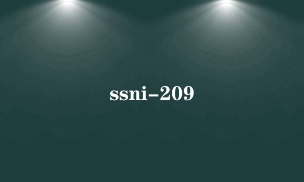 ssni-209