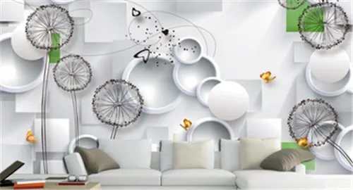 电视墙3d立体壁画图片 立体电视墙怎么设计