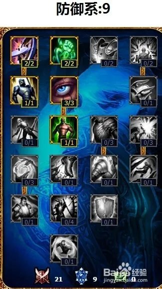 上单皎月女神天赋加点图