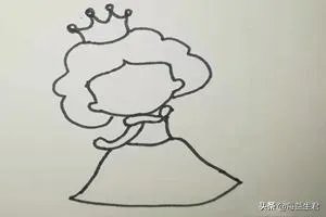 小公主怎么画？