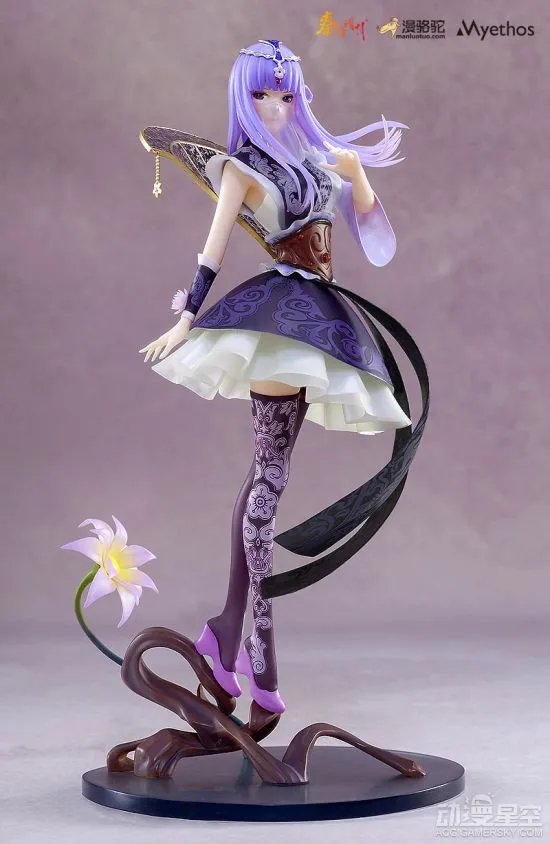 《秦时明月》少司命手办彩模 无口少女化身长腿女神