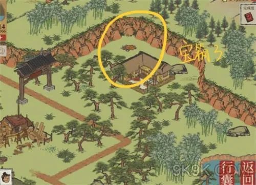 江南百景图杭州探险钱塘门宝箱位置攻略