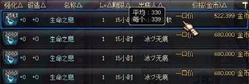 dnf生命之息怎么得