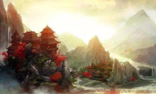 “落木千山天远大,澄江一道月分明。”这句诗的意思是什么?