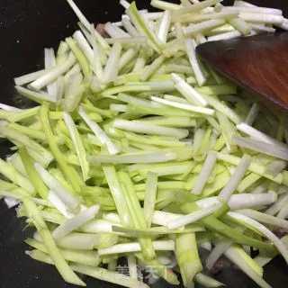 韭黄炒肉