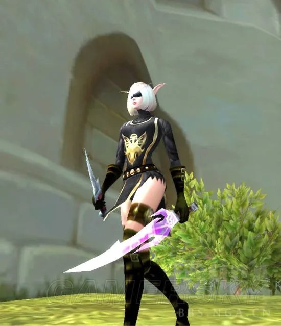 《魔兽世界》皮甲性感2B小姐幻化