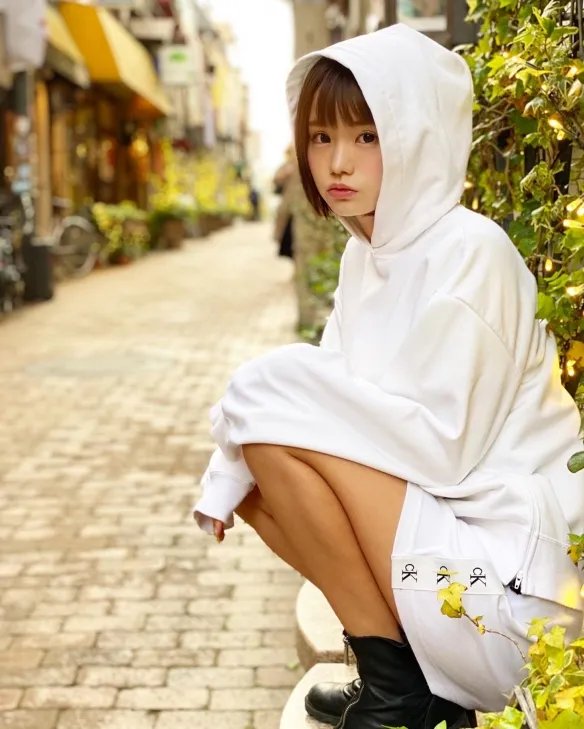 童颜萌妹みもれもん诱惑力全开不怕羞！事业线有诚意！