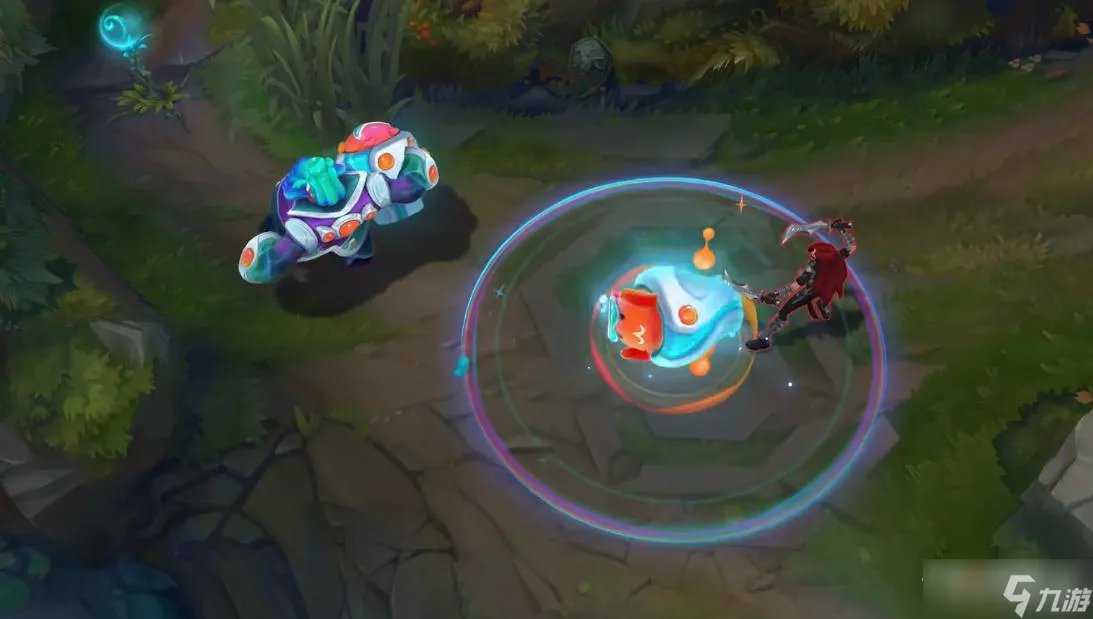 《英雄联盟》太空律动酒桶皮肤特效一览