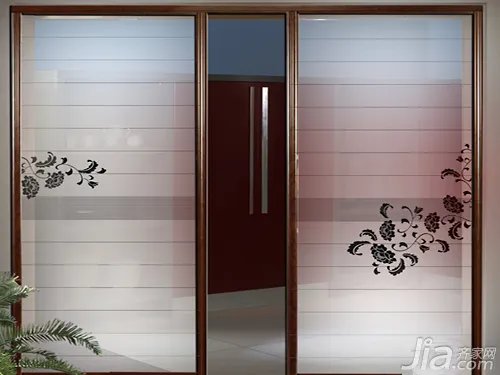 厨房玻璃推拉门图片欣赏