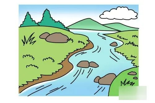 我的家乡怎么画简单又漂亮