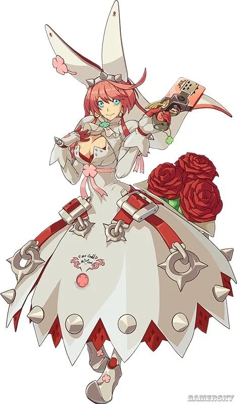 《罪恶装备Xrd -SIGN-》新角色Elphelt登场 白丝E奶妹恶斗大肌霸