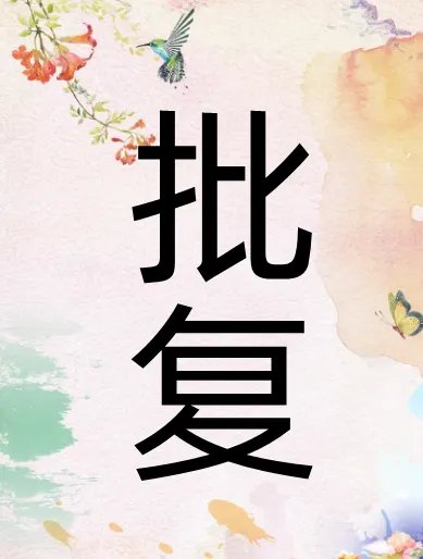 批复是什么意思?