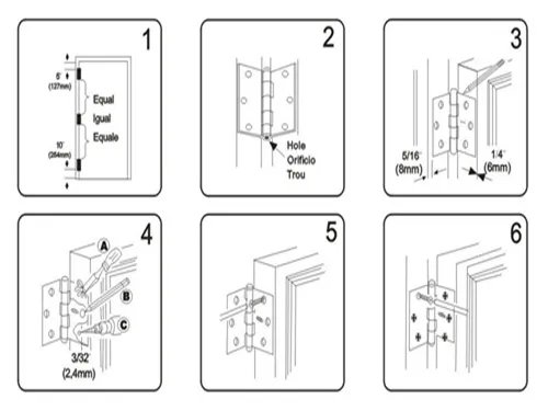 柜子门合页怎么安装