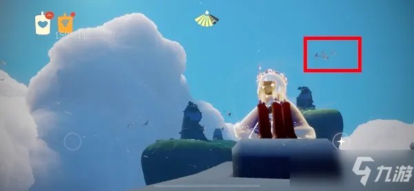 光遇绿色光芒在哪个位置？