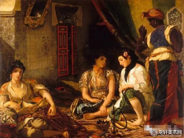 阿尔及尔的女人的作品赏析