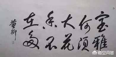 怎样评价董卿的书法作品？