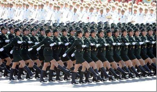 中国 朝鲜 正步区别