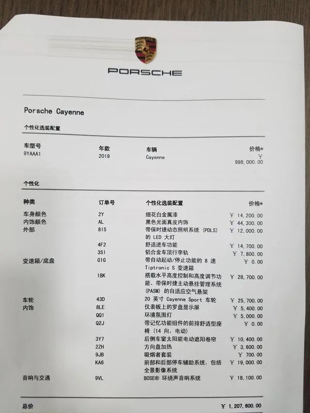 保时捷新卡宴买入门款真的够吗?