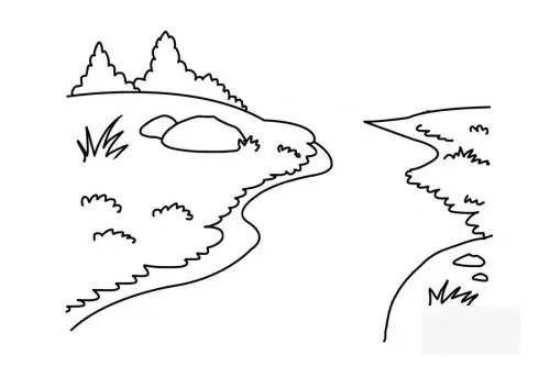 我的家乡怎么画简单又漂亮